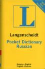 Image for Langenscheidt bilingual dictionaries : Langenscheidt Pocket Russian Dictionary