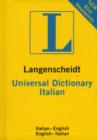 Image for Langenscheidt Bilingual Dictionaries : Langenscheidt Universal Italian Dictionary