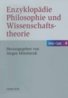 Image for Enzyklopadie Philosophie und Wissenschaftstheorie: Bd. 4: Ins-Loc