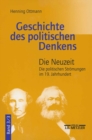 Image for Geschichte des politischen Denkens: Band 3.3: Die Neuzeit. Die politischen Stromungen im 19. Jahrhundert