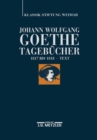 Image for Johann Wolfgang von Goethe: Tagebucher: Historisch-kritische Ausgabe. Teilband VI,1: Text (1817-1818)