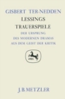 Image for Lessings Trauerspiele