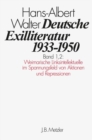 Image for Deutsche Exilliteratur 1933–1950