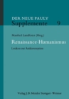 Image for Renaissance-Humanismus: Lexikon zur Antikerezeption