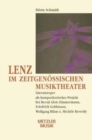 Image for Lenz im zeitgenossischen Musiktheater
