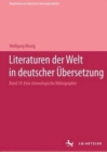 Image for Literaturen der Welt in deutscher Ubersetzung