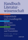 Image for Handbuch Literaturwissenschaft: Band 1: Gegenstande und Grundbegriffe
