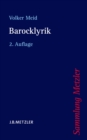 Image for Barocklyrik