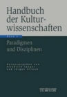 Image for Handbuch der Kulturwissenschaften : Band 2: Paradigmen und Disziplinen
