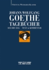 Image for Johann Wolfgang Goethe: Tagebucher : Band V,1 und V,2 (1813–1816)
