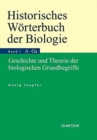Image for Historisches Worterbuch der Biologie