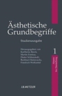 Image for Asthetische Grundbegriffe : Band 1: Absenz - Darstellung