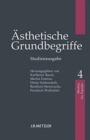 Image for Asthetische Grundbegriffe : Band 4: Medien - Popular