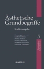 Image for Asthetische Grundbegriffe : Band 5: Postmoderne - Synasthesie