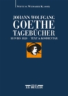 Image for Johann Wolfgang Goethe: Tagebucher