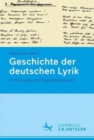 Image for Geschichte der deutschen Lyrik. : Einfuhrung und Interpretationen