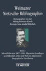 Image for Weimarer Nietzsche-Bibliographie in 5 Banden: Band 2: Sekundarliteratur 1867-1998: Allgemeine Grundlagen und Hilfsmittel; Leben und Werke im Allgemeinen; Biographische Einzelheiten.