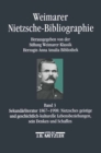 Image for Weimarer Nietzsche-Bibliographie in 5 Banden: Band 3: Sekundarliteratur 1867-1998: Nietzsches geistige und geschichtskulturelle Lebensbeziehung, sein Denken und Schaffen.