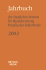 Image for Jahrbuch des Staatlichen Instituts fur Musikforschung Preuischer Kulturbesitz 2002