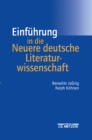 Image for Einfuhrung in die Neuere deutsche Literaturwissenschaft