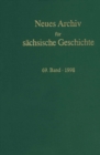 Image for Neues Archiv fur Sachsische Geschichte, 69. Band 1998