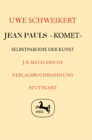 Image for Jean Pauls &amp;quot;Komet&amp;quote: Germanistische Abhandlungen, Band 35