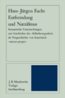 Image for Entfremdung und Narzimus: Studien zur Allgemeinen und Vergleichenden Literaturwissenschaft, Band 9