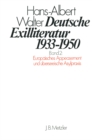 Image for Deutsche Exilliteratur 1933-1950: Band 2: Europaisches Appeasement und uberseeische Asylpraxis