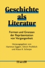 Image for Geschichte als Literatur: Formen und Grenzen der Reprasentation von Vergangenheit