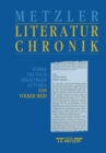 Image for Metzler Literatur Chronik: Werke deutschsprachiger Autoren