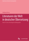 Image for Literaturen der Welt in deutscher Ubersetzung: Eine chronologische Bibliographie