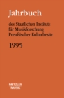 Image for Jahrbuch des Staatlichen Instituts fur Musikforschung (SIM) Preussischer Kulturbesitz, 1995