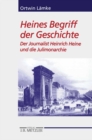 Image for Heines Begriff der Geschichte: Der Journalist Heinrich Heine und die Julimonarchie. Heine-Studien