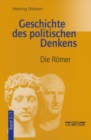 Image for Geschichte des politischen Denkens: Band 2.1: Die Romer