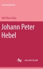 Image for Johann Peter Hebel: Sammlung Metzler, 80
