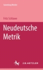 Image for Neudeutsche Metrik: Sammlung Metzler, 112