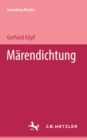 Image for Marendichtung: Sammlung Metzler, 166