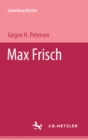 Image for Max Frisch: Sammlung Metzler, 173