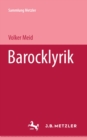 Image for Barocklyrik