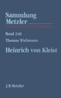 Image for Heinrich von Kleist: Sammlung Metzler, 240