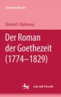 Image for Der Roman der Goethezeit (1774-1829): Sammlung Metzler, 241