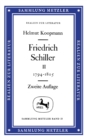 Image for Friedrich Schiller, Band 2: 1794 - 1805: Sammlung Metzler, 51