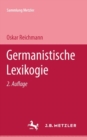 Image for Germanistische Lexikologie: Sammlung Metzler, 82