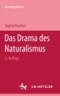 Image for Drama des Naturalismus: Sammlung Metzler, 75
