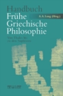 Image for Handbuch Fruhe Griechische Philosophie: Von Thales bis zu den Sophisten