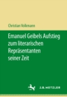 Image for Emanuel Geibels Aufstieg zum literarischen Reprasentanten seiner Zeit