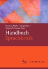 Image for Handbuch Sprachkritik