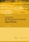 Image for Grundriss Der Deutschen Grammatik: Das Wort