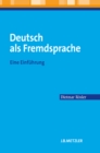 Image for Deutsch als Fremdsprache: Eine Einfuhrung