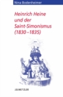 Image for Heinrich Heine Und Der Saint-simonismus 1830 - 1835